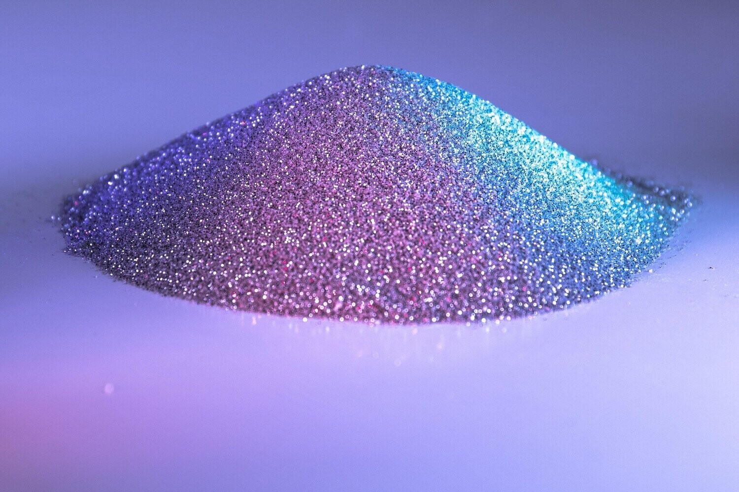 Glitter Additive for Artificial Snow - 1lb, Colors: Silver