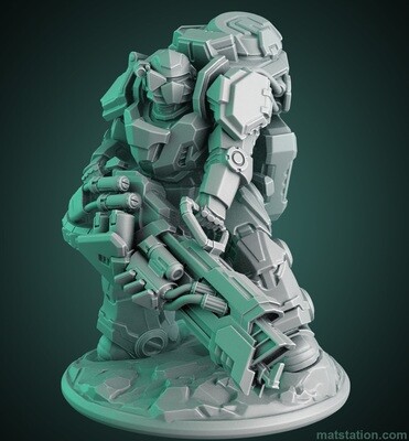 Assault Storm Guard with Flamethrower