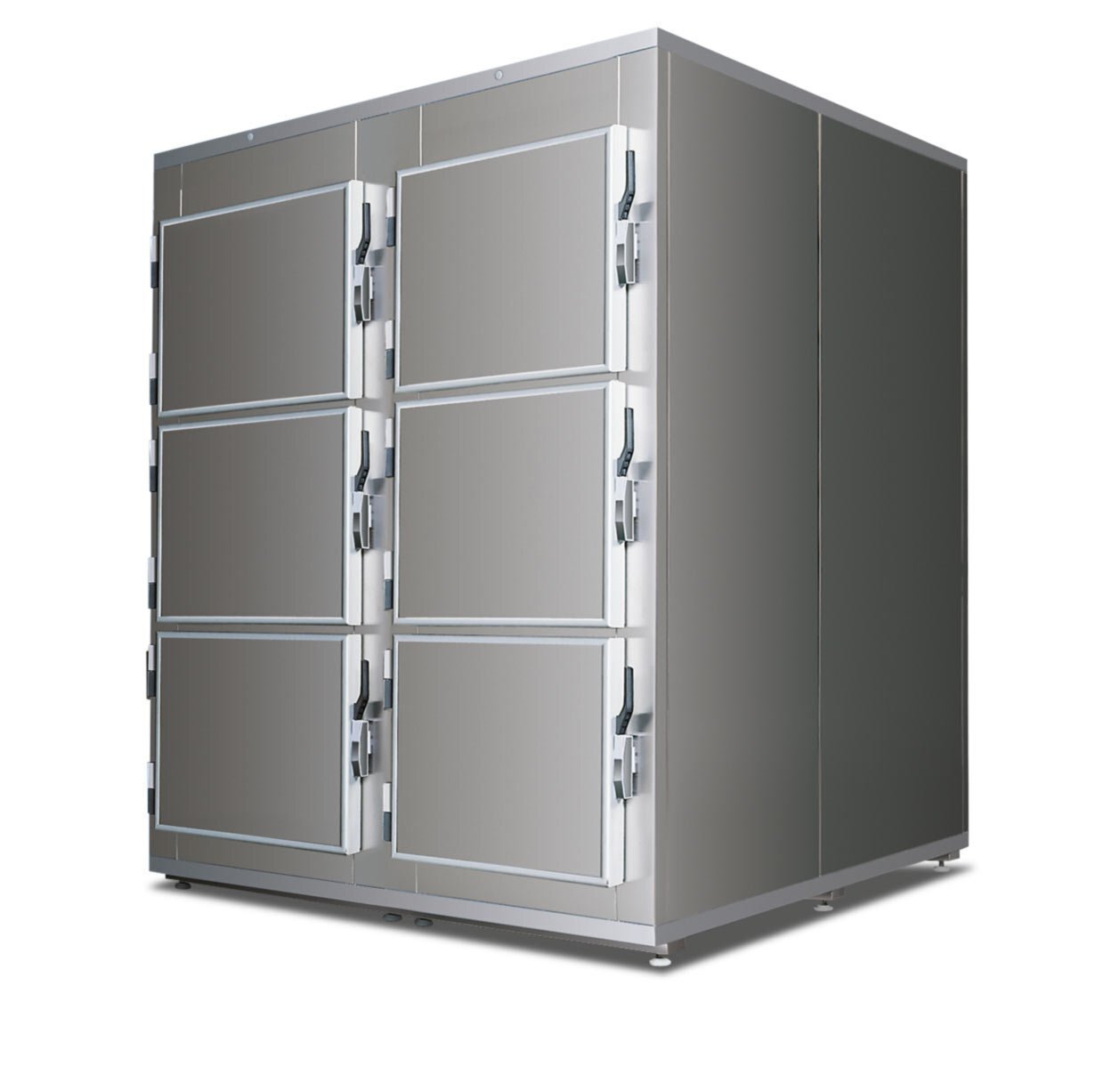 Cella frigorifera sei posti verticale - 6 porte con apertura frontale