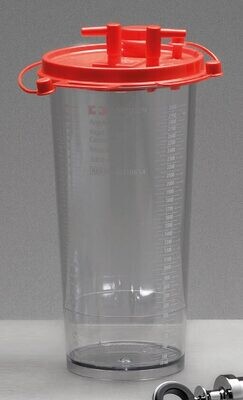 Contenitore in plastica completo di tappo