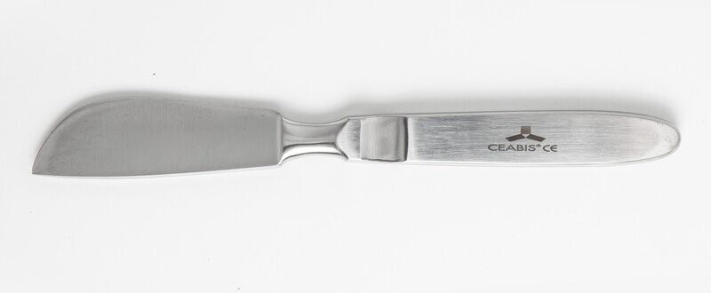 Coltello autopsia manico metallo