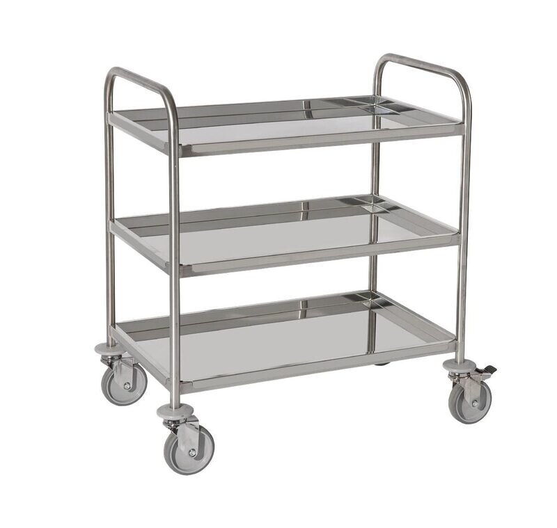 Carrello di servizio con 3 ripiani
