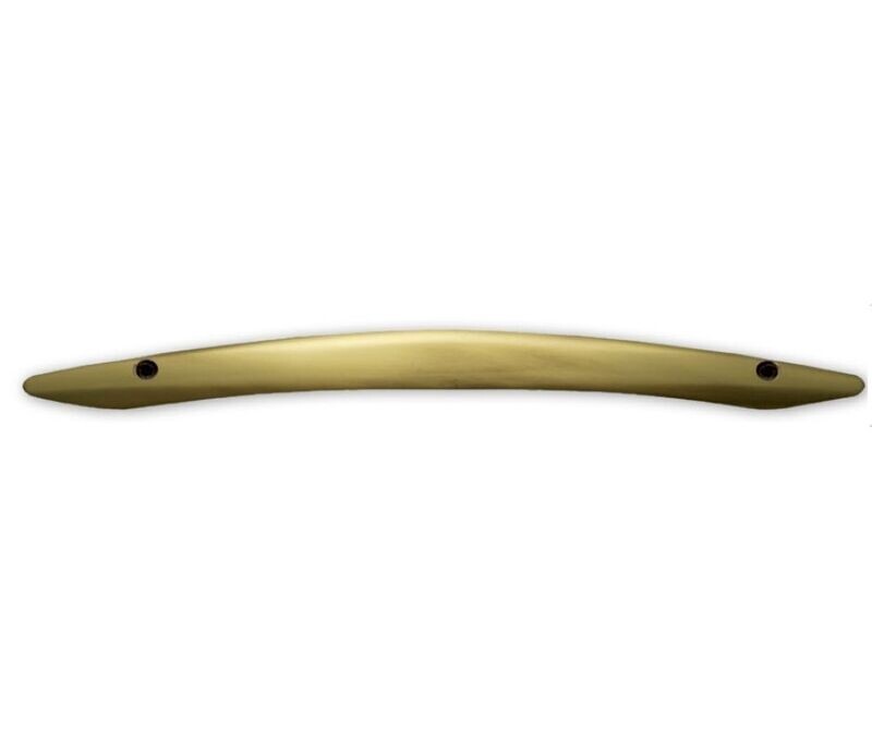 Maniglia di zama a ponte Zeta finitura ottone anticato