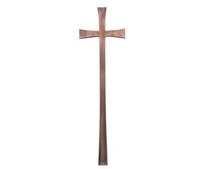 Croce in zama per cofani serie 319 finitura in rame anticato