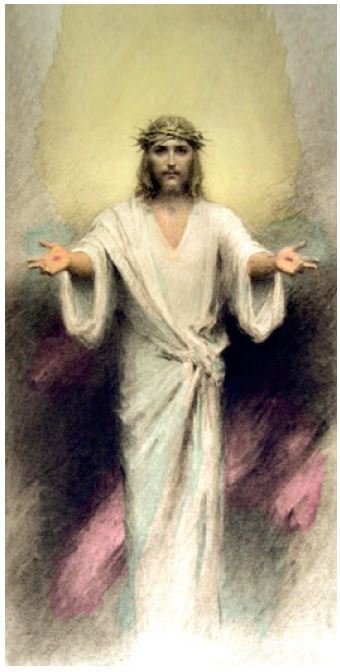 Roll-Up dipinto Cristo vieni a Me