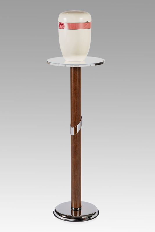 PIEDISTALLO PORTAURNE NINFA WENGE
