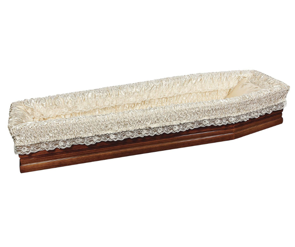 Imbottitura a Sacco Basic Line con pizzi colore Champagne