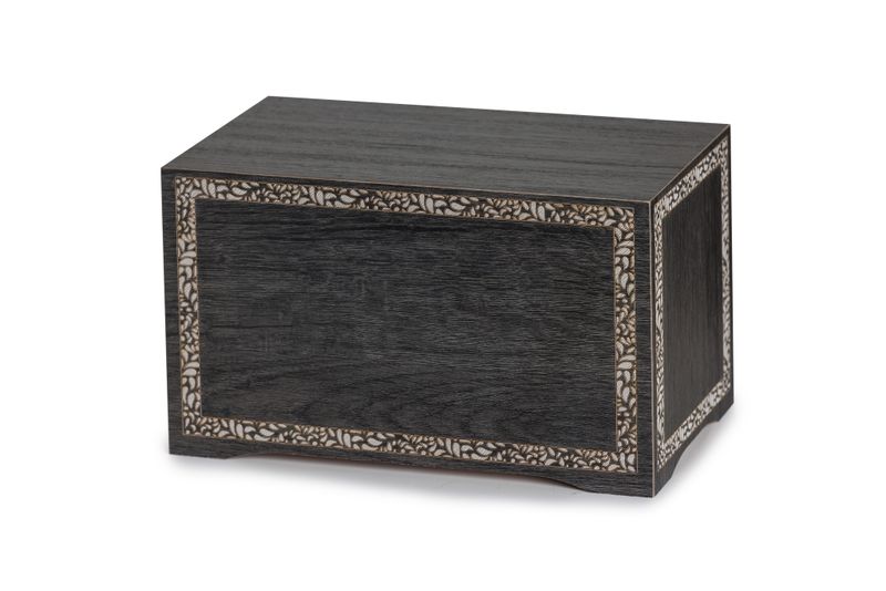 Urna Legno finitura antracite cornice