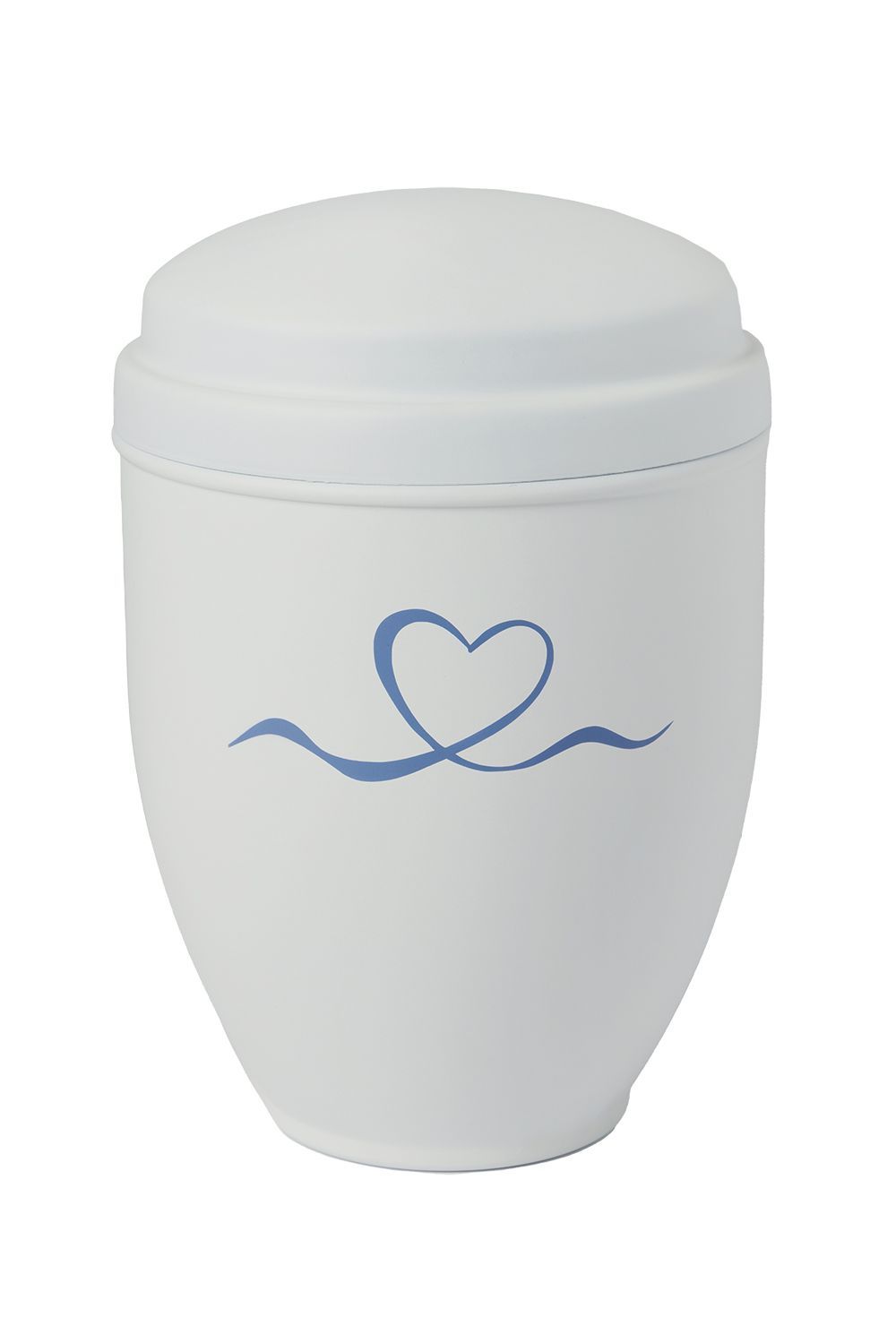 Urna Medea - Cuore nastro blu