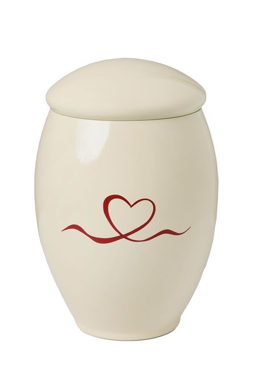 Urna Athena - Cuore nastro Urna Athena - Cuore nastro