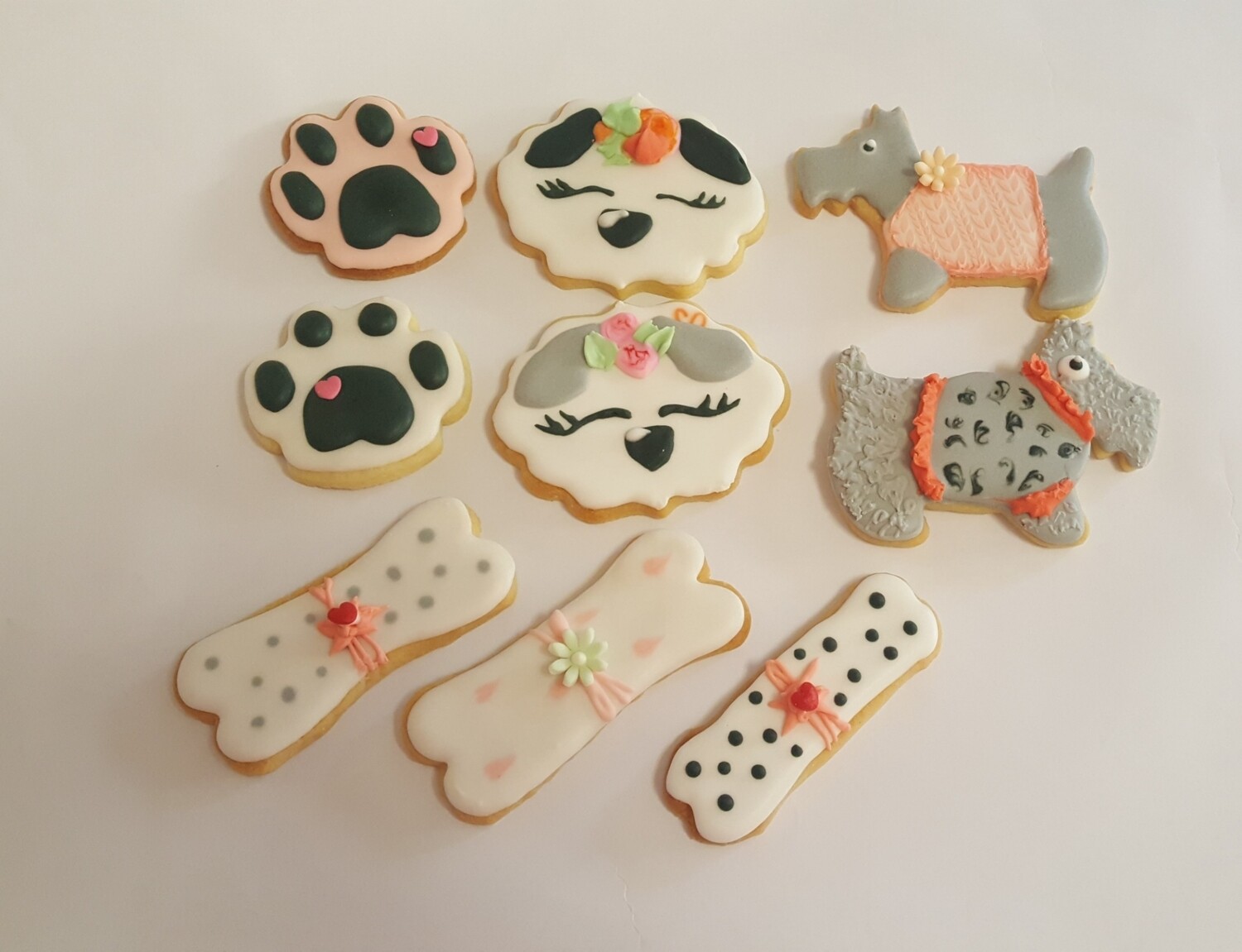 Iced biscuits themed