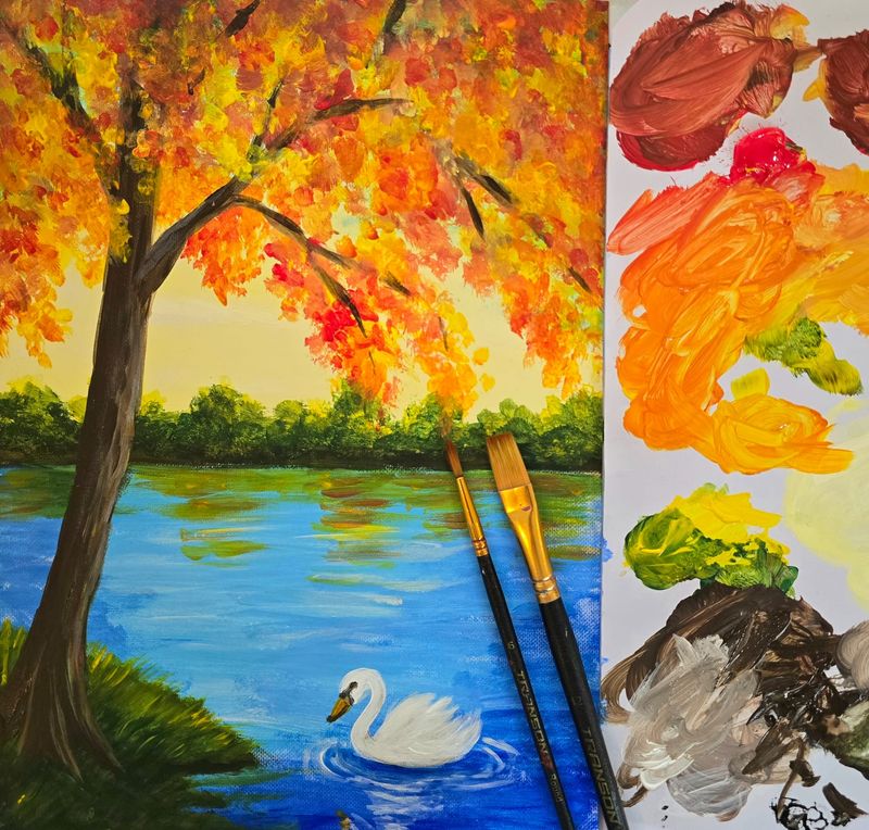 Sip n Paint - Guided painting session with Prosecco and nibbles - Friday 16th October