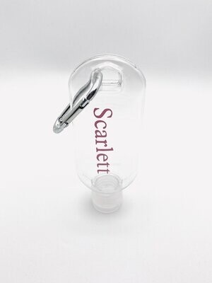 Personalised Hand Sanitiser/Hand Lotion/Sun Cream Bottle