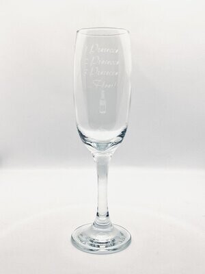 1 Prosecco, 2 Prosecco, 3 Prosecco, Floor Prosecco Glass/Champagne Flute