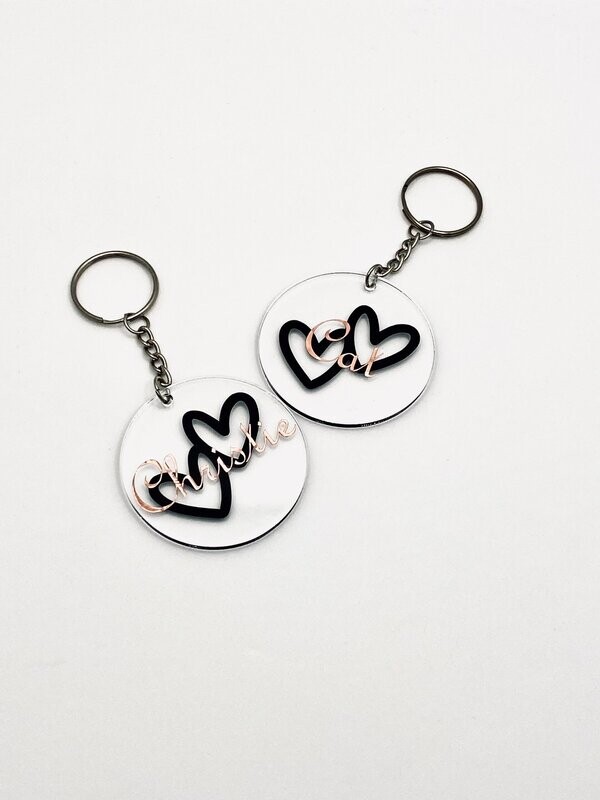 Personalised Name Keychain/Keyring