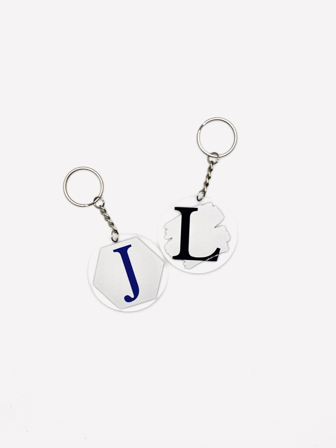 Personalised Initial Keychain/Keyring