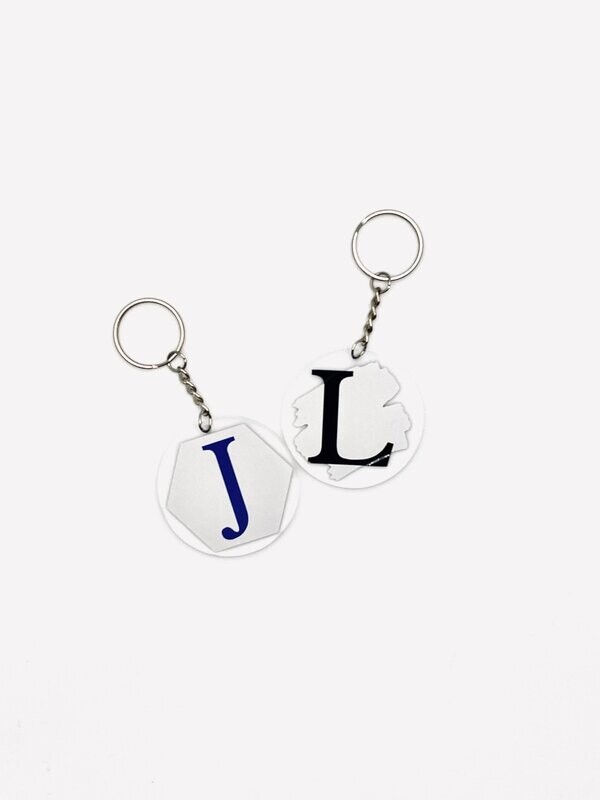 Personalised Initial Keychain/Keyring