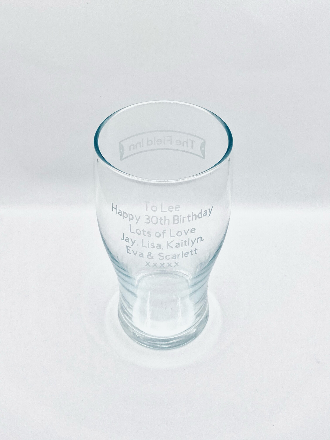Personalised Pint Glass