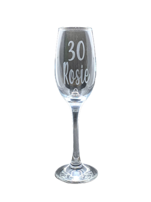 Personalised Prosecco Glass/Champagne Flute