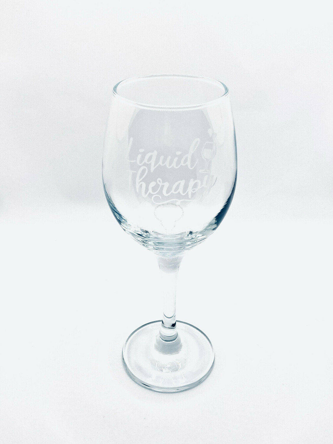 Personalised Liquid Therapy Wine Glass