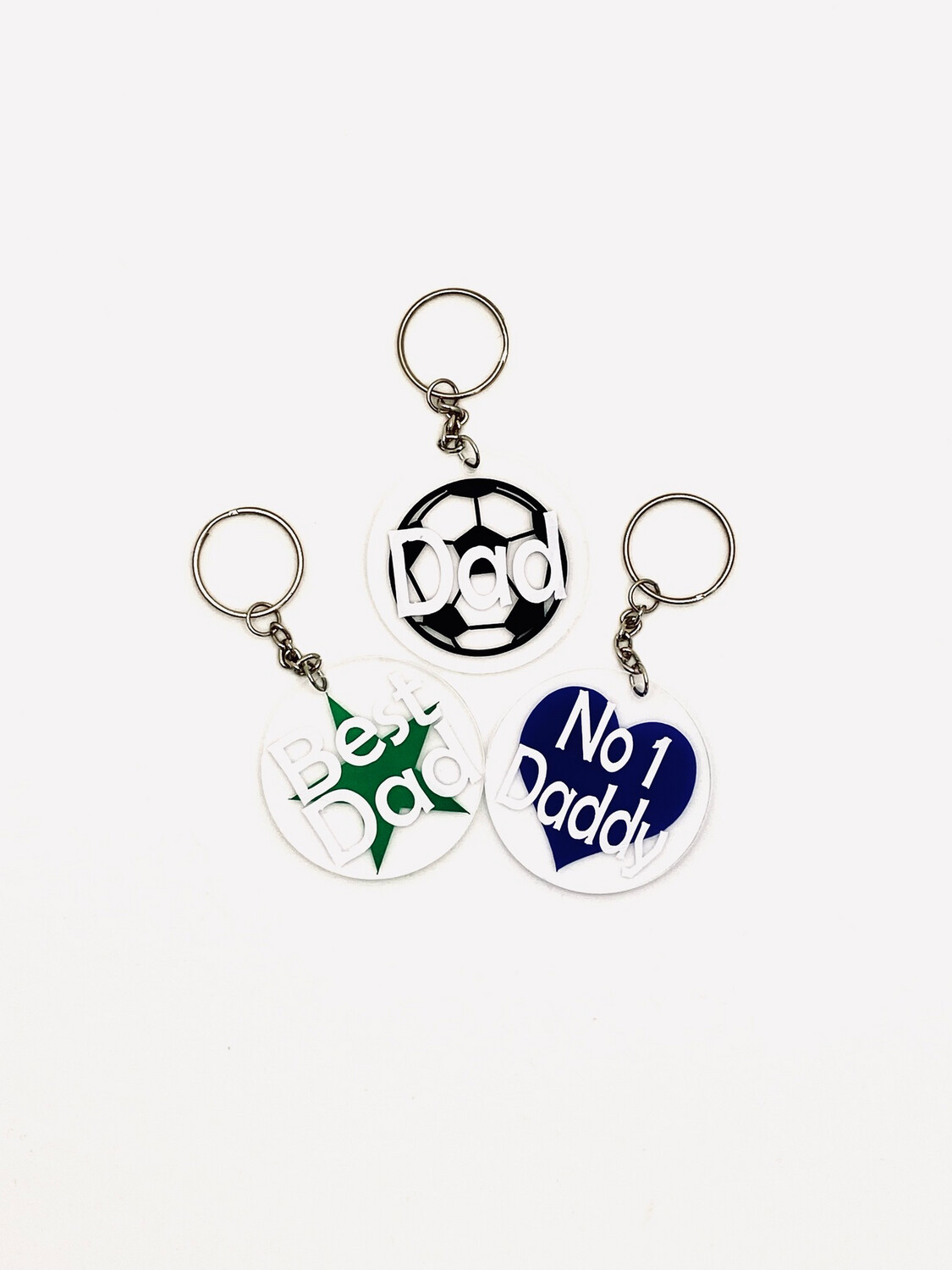 Personalised Father's Day Keyring