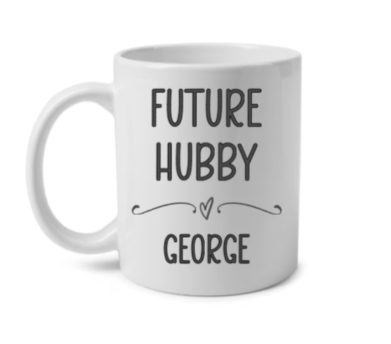 Future Hubby Personalised Mug