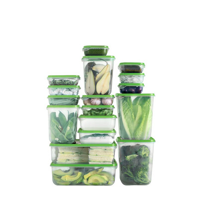 IKEA PRUTA 17pcs food container