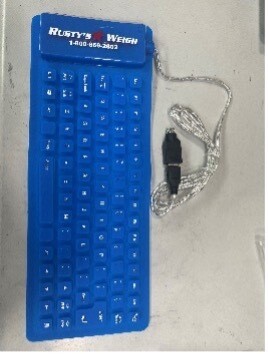Outdoor Rated Flexible USB Keyboard