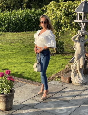 Shirred Crop Top 