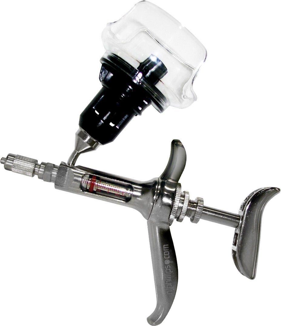 1ml Auto Injector with Bottle Attachment - Metal