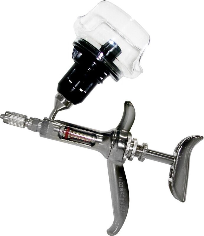 1ml Auto Injector with Bottle Attachment - Metal
