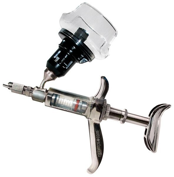 5ml Auto Injector with Bottle Attachment - Metal