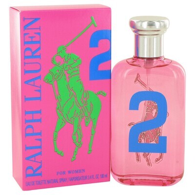 Big Pony Pink 2 by Ralph Lauren Eau De Toilette Spray 3.4 oz for Women NEW IN BOX