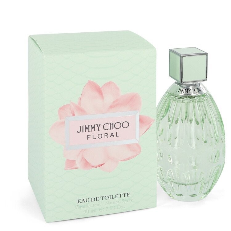 Jimmy Choo Floral Perfume by Jimmy Choo 3 oz Eau De Toilette Spray for Women New In Box