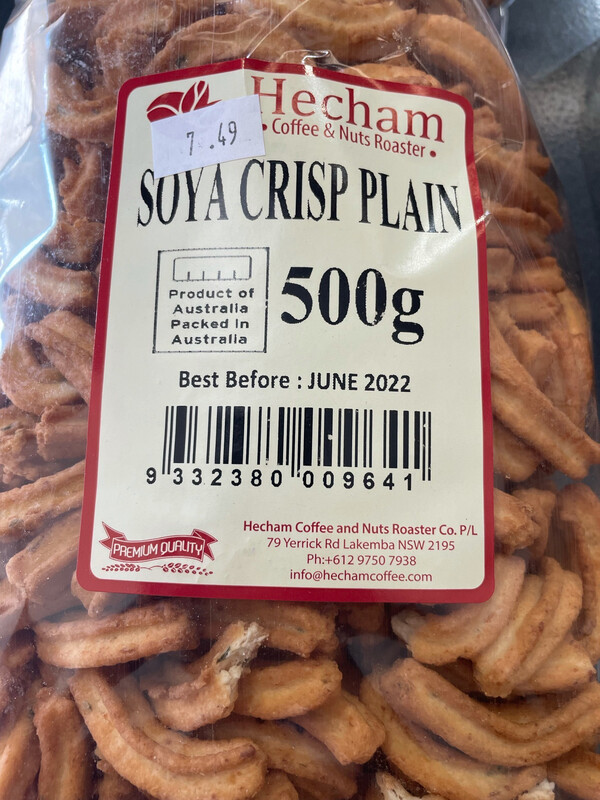 Soya Crisps 500g