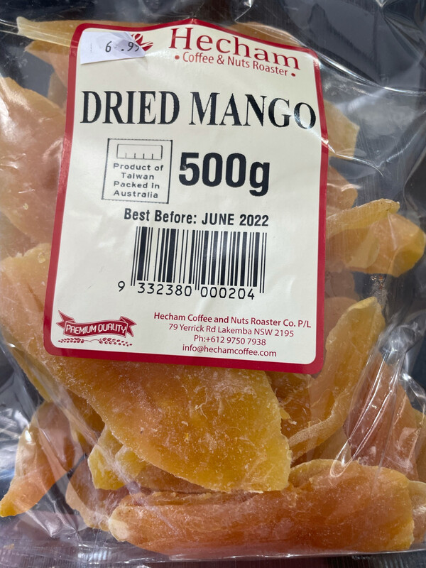 Dried Mango 500g