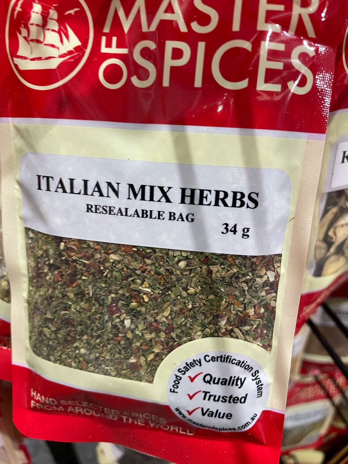 MOS Italian Mix Herbs