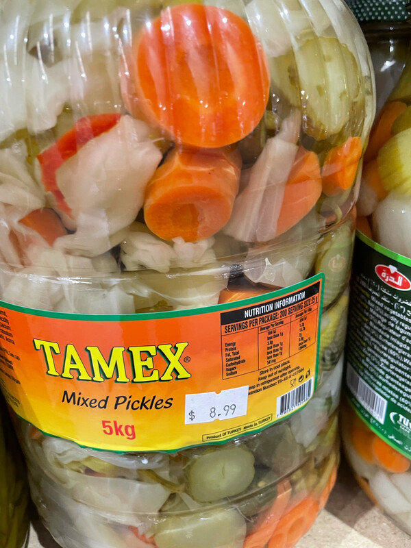 Tamex Mixed Pickles 5kg