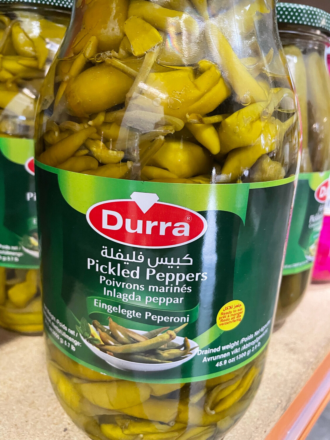 Durra Pickled Pepper 2.8kg