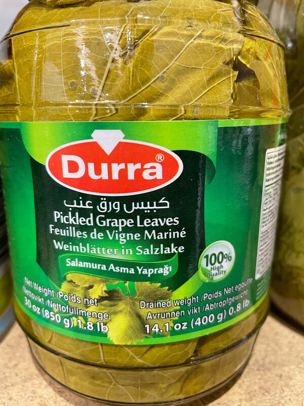 Durra Pickled Grape Leaves