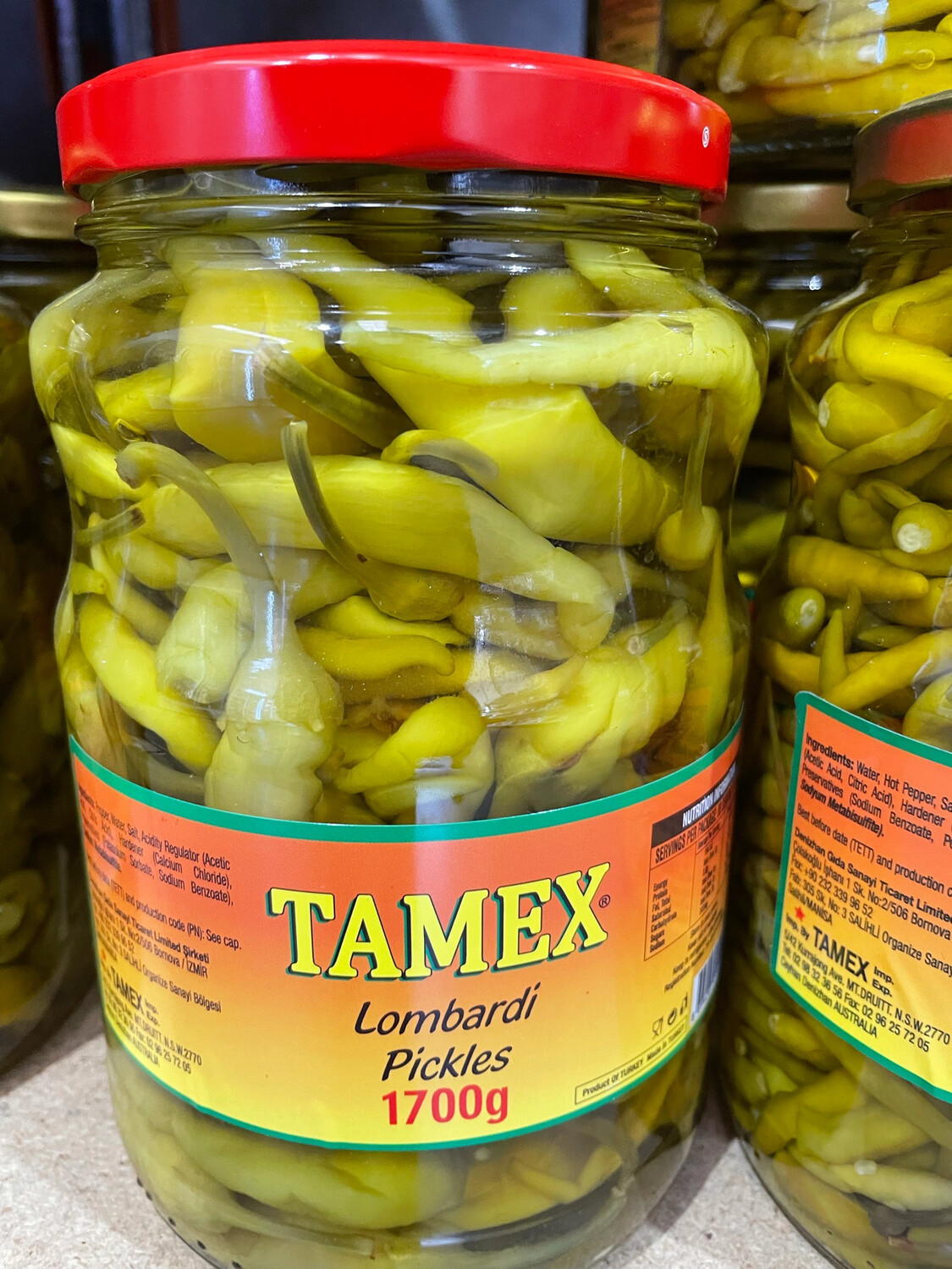 Tamex Lombardi Pickles 1.7kg