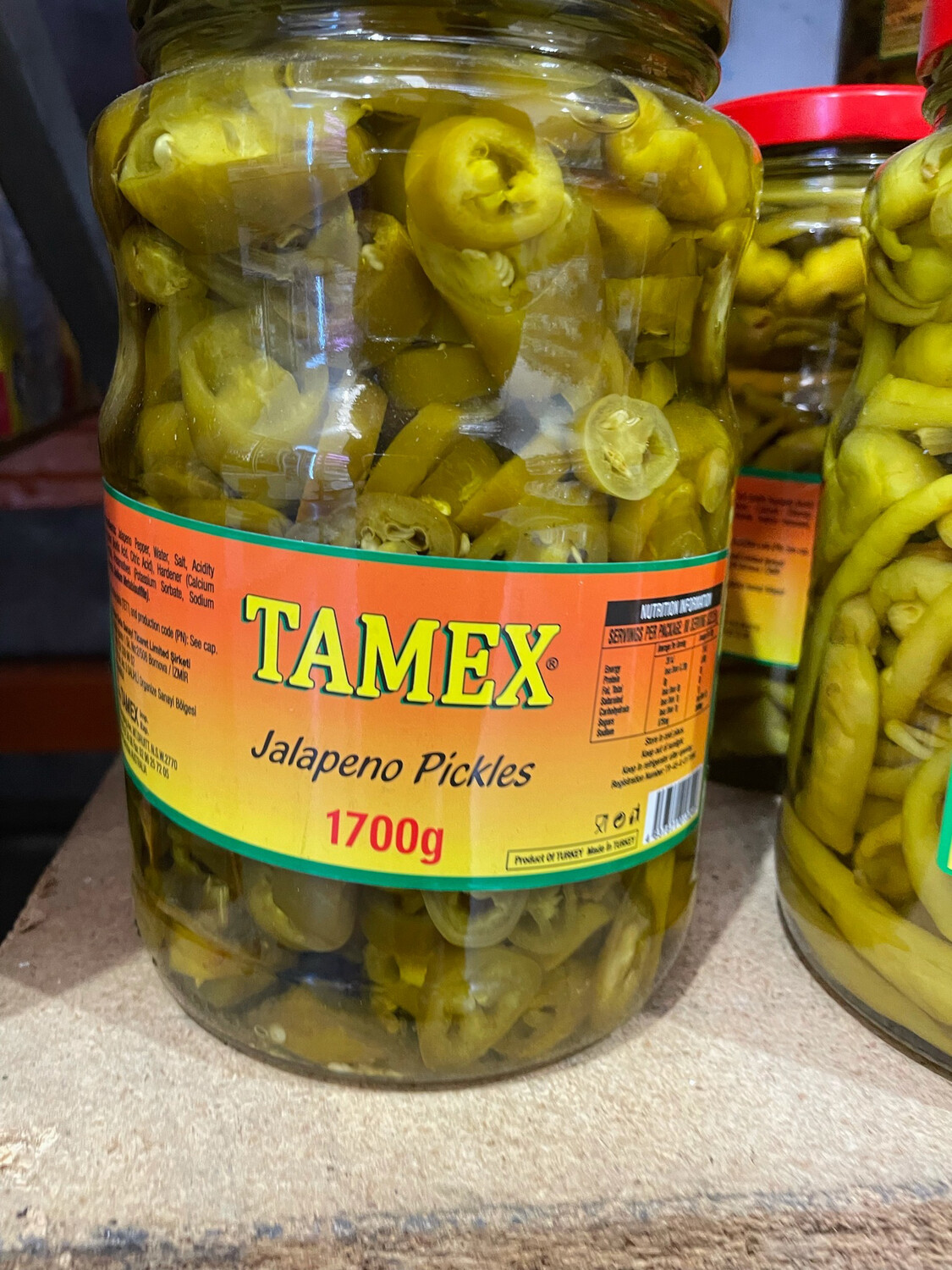 Tamex Jalapeño Peppers 1.7kg