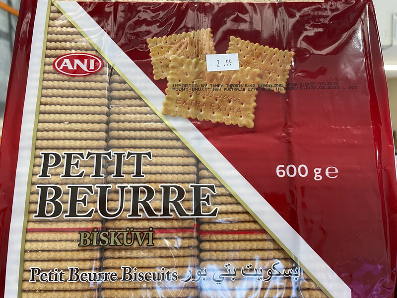 Petit Beurre 600g