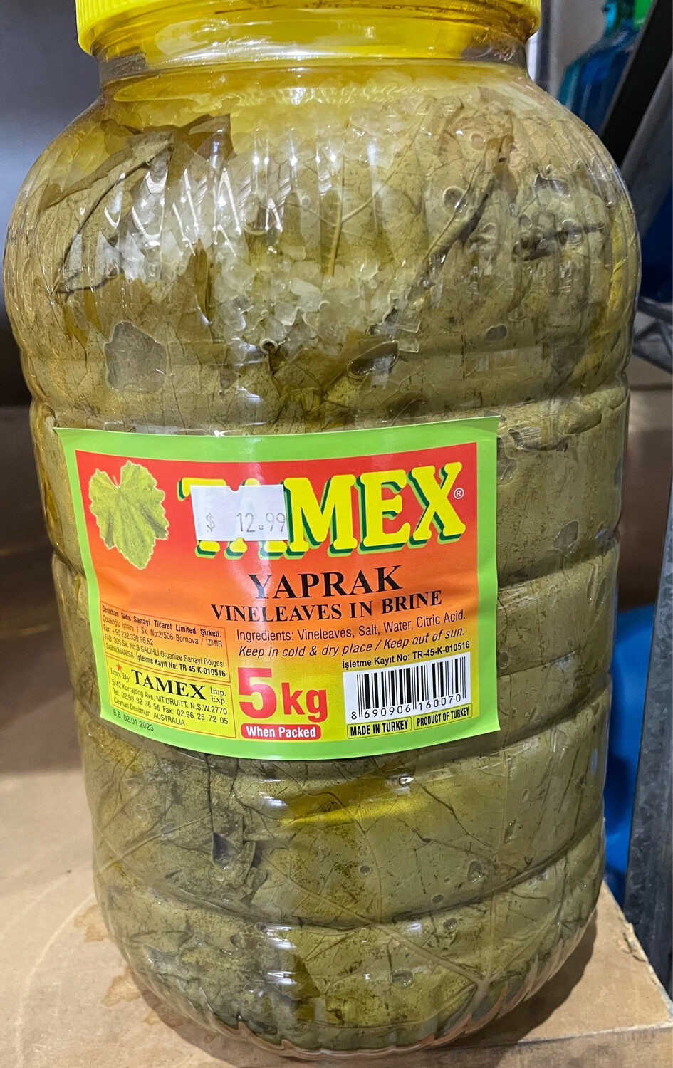 Tamex Yaprak Vineleaves
