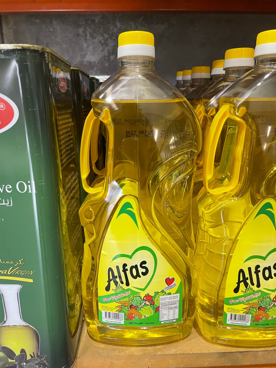 Alfa’s Pure Vegetable Oil