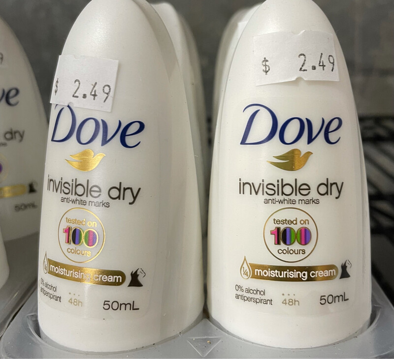 Women’s Dove Roll On Deodorant