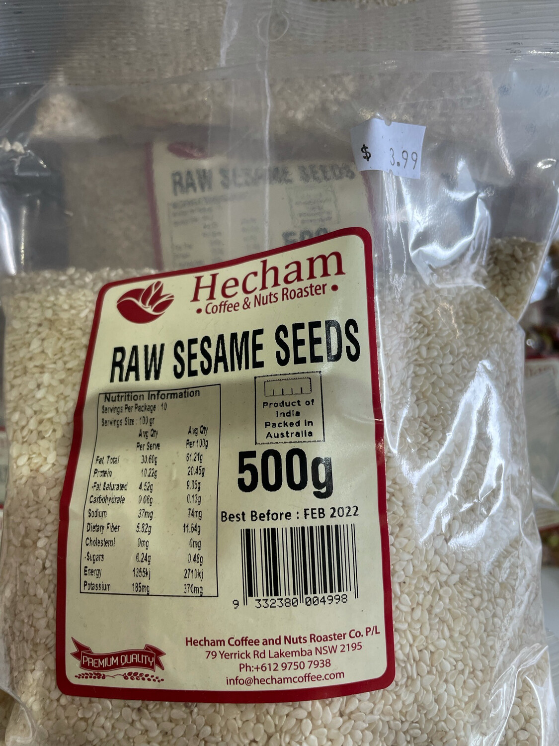 Raw Sesame Seeds