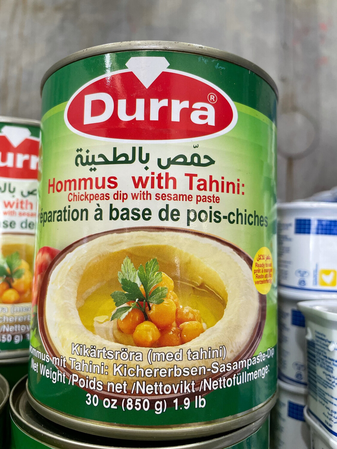 Durra Hommus With Tahina 850g