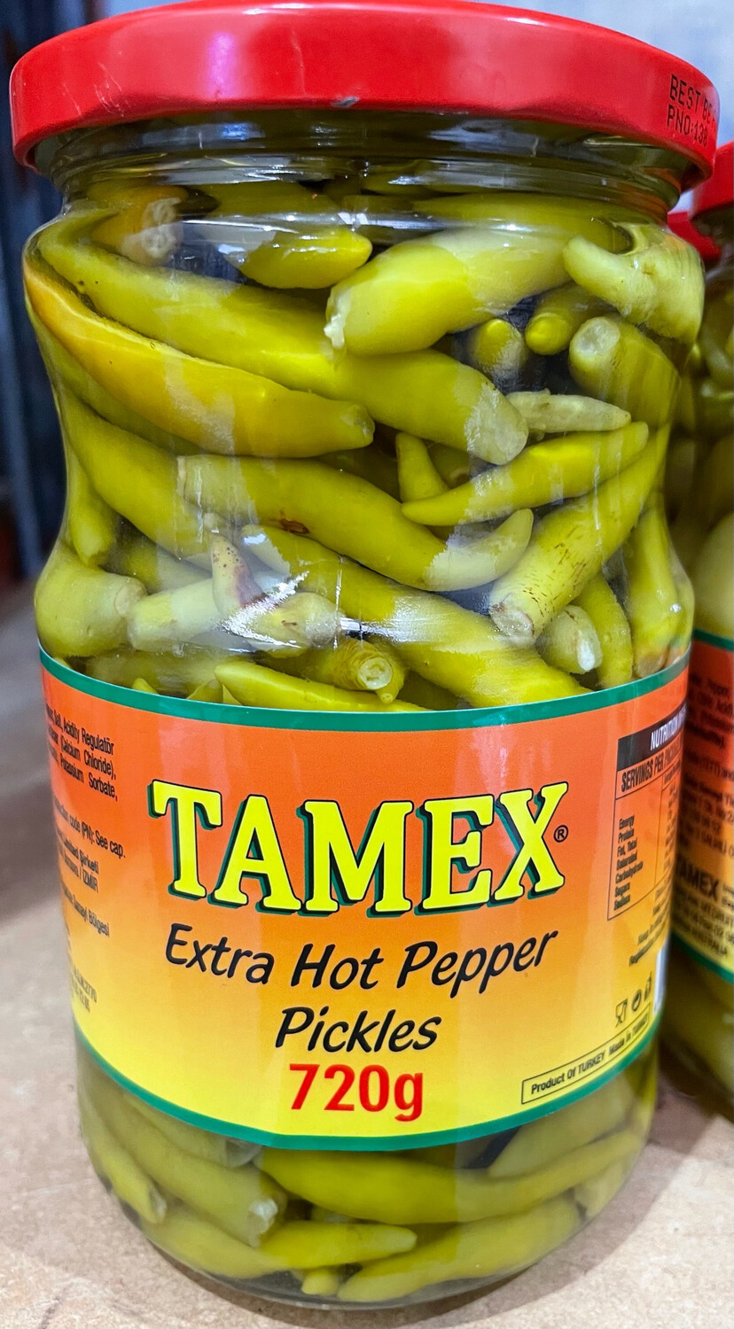 Tamex Extra Hot Pepper Pickles 720g