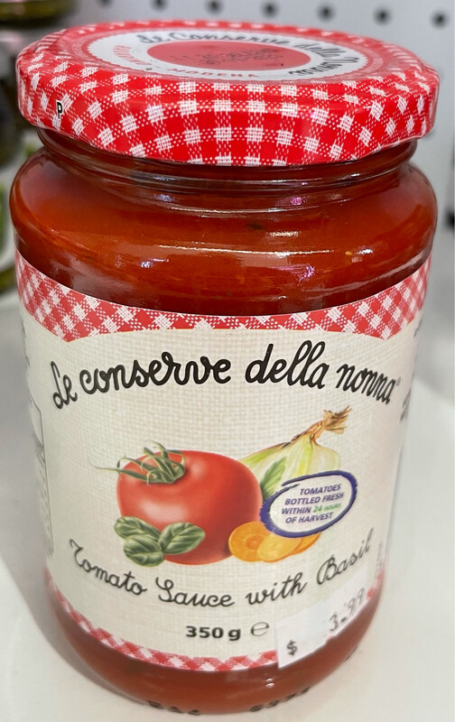 La Conserva Tomato Sauce With Basil
